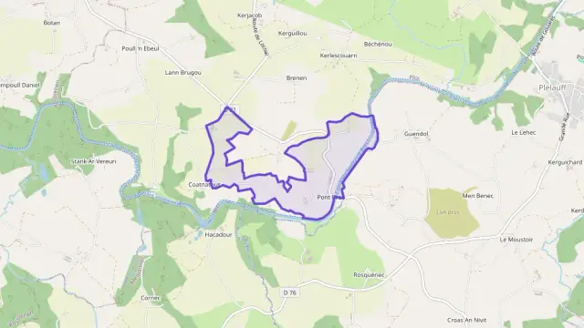 Maison 115 m² quatre pièces à vendre à Plouguernével