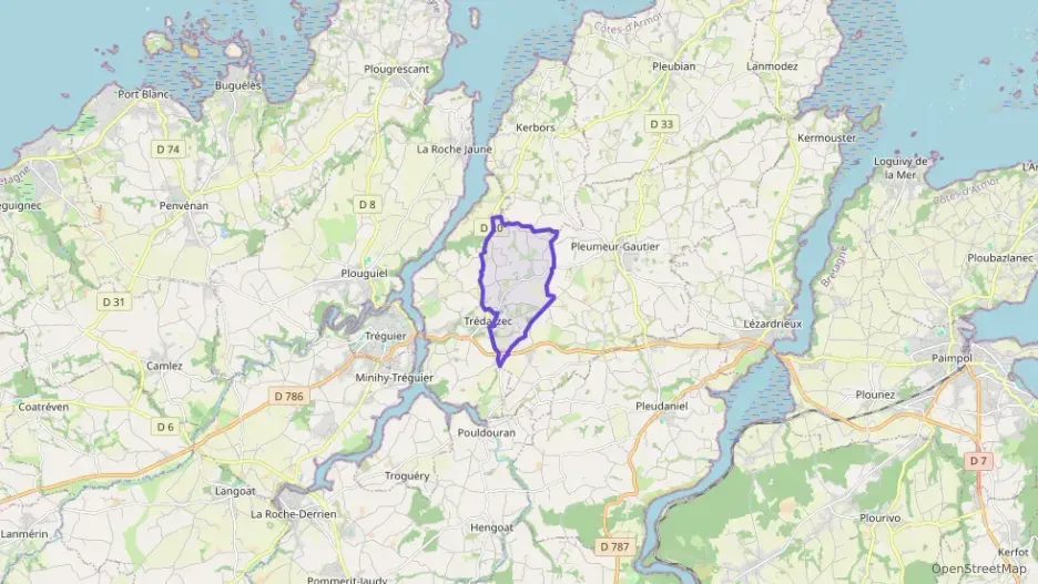 Maison 71 m² trois pièces à vendre à Trédarzec Maison 71 m² trois pièces à vendre à Trédarzec