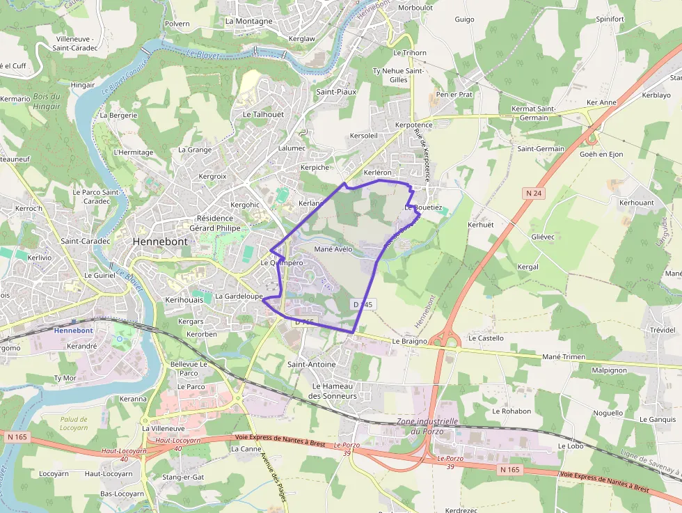 Maison 128 m² quatre pièces à vendre à Hennebont