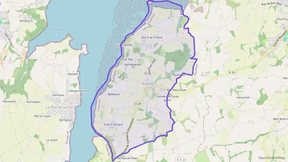 Maison 110 m² cinq pièces à vendre à Kerbors Maison 110 m² cinq pièces à vendre à Kerbors