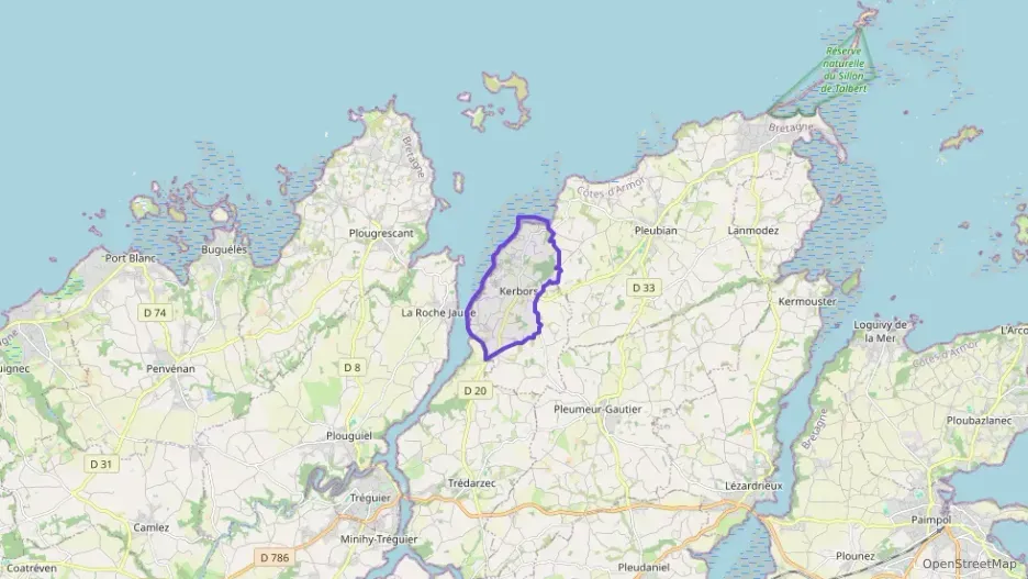 Maison 110 m² cinq pièces à vendre à Kerbors Maison 110 m² cinq pièces à vendre à Kerbors