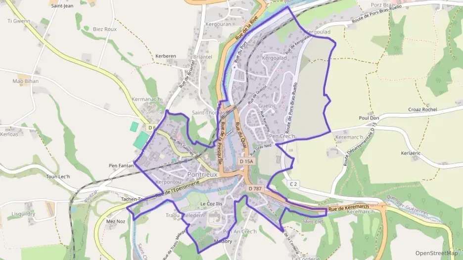 Maison 135 m² cinq pièces à vendre à Pontrieux Maison 135 m² cinq pièces à vendre à Pontrieux