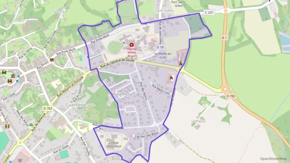 Maison 95 m² quatre pièces à vendre à Guémené-sur-Scorff