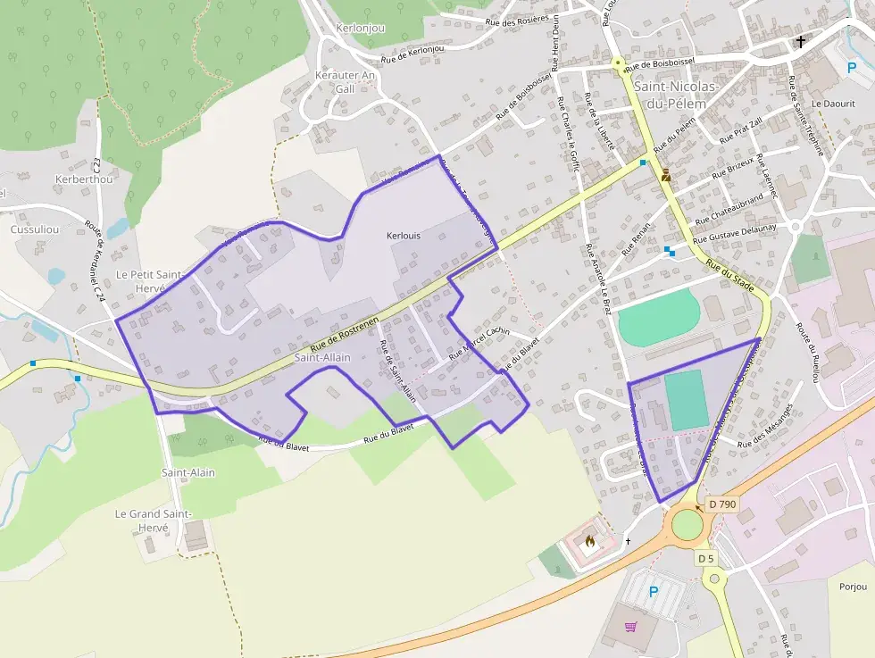 Maison 130 m² 5 pièces à vendre à Saint-Nicolas-du-Pélem