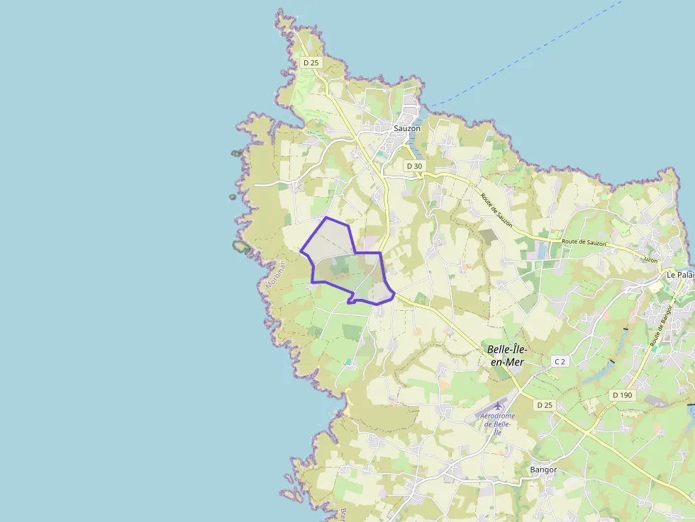 Maison 54 m² trois pièces à vendre à Sauzon