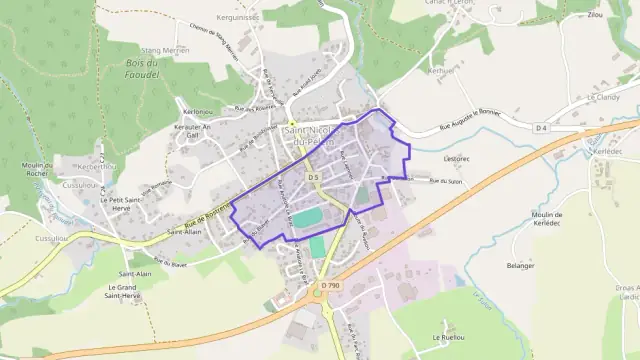 Maison 70 m² trois pièces à vendre à Saint-Nicolas-du-Pélem