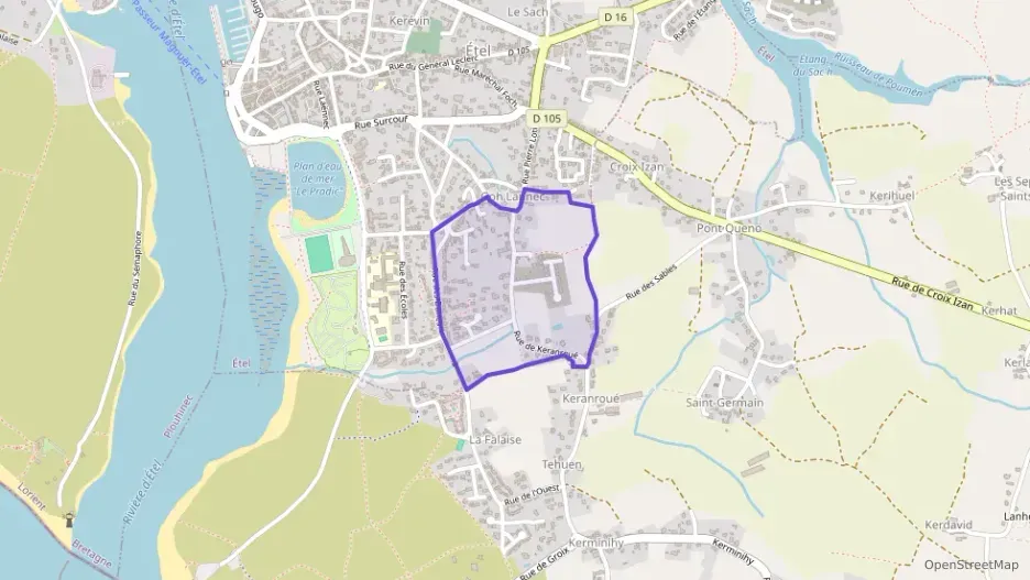 Maison 55 m² trois pièces à vendre à Étel Maison 55 m² trois pièces à vendre à Étel