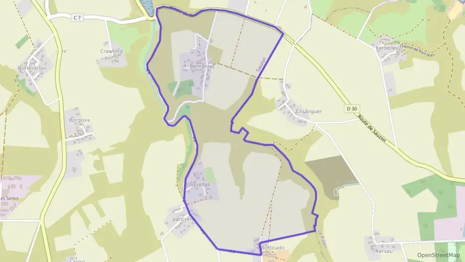 Maison 120 m² quatre pièces à vendre à Sauzon Maison 120 m² quatre pièces à vendre à Sauzon