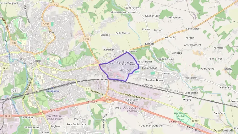 Maison 93 m² cinq pièces à vendre à Saint-Agathon