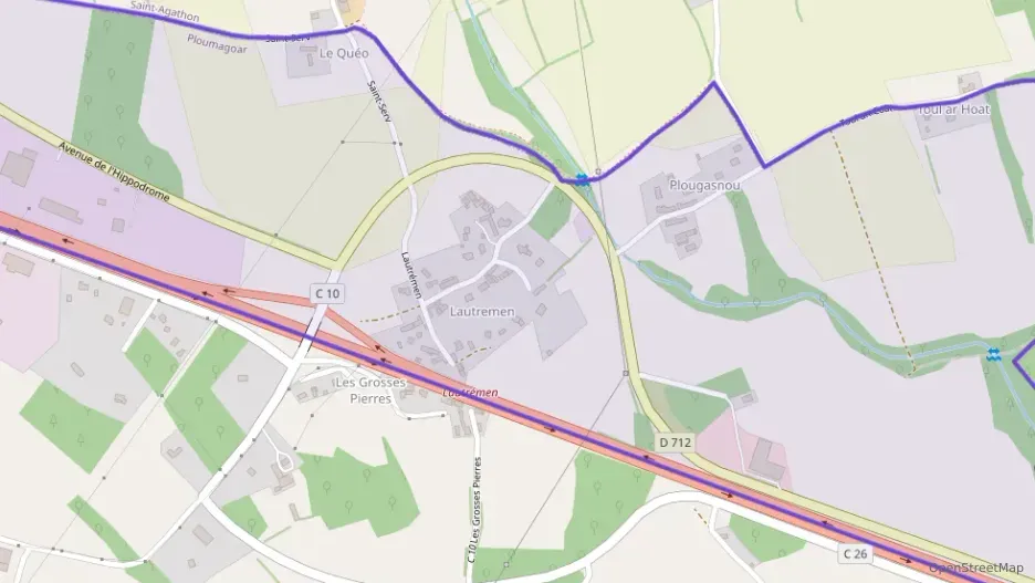 Maison 57 m² trois pièces à vendre à Ploumagoar Maison 57 m² trois pièces à vendre à Ploumagoar