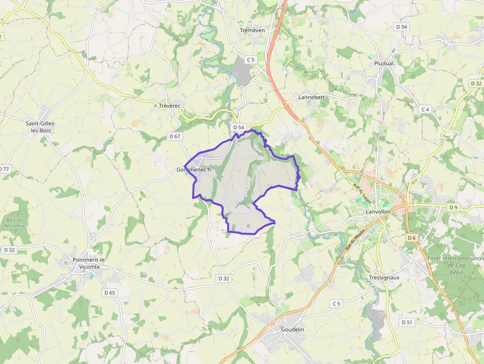 Maison 100 m² trois pièces à vendre à Gommenec`h