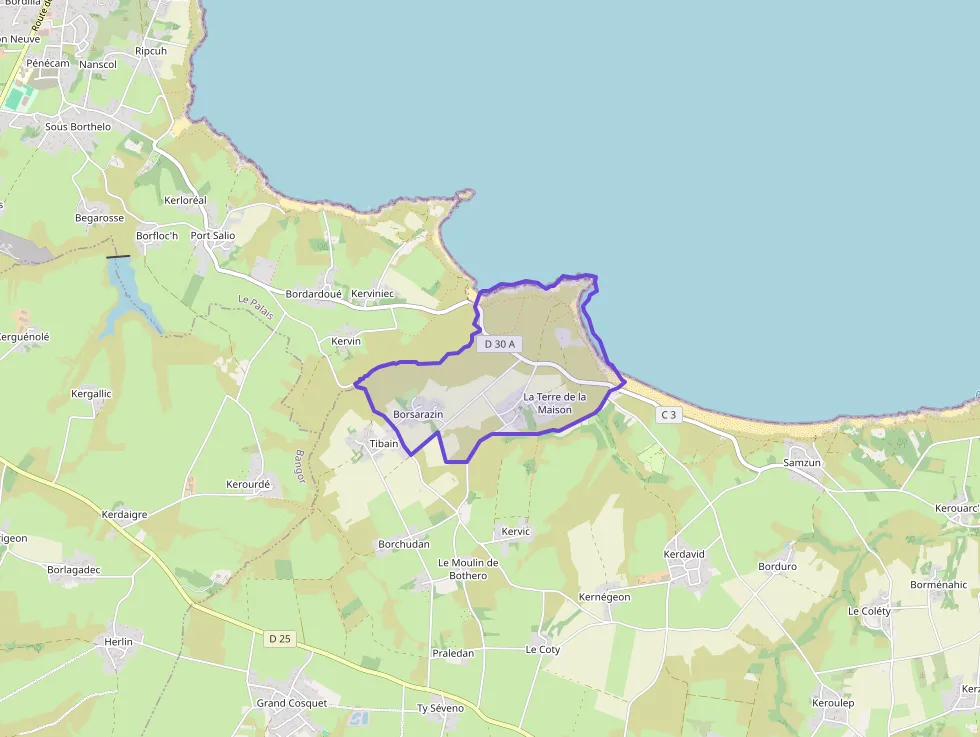 Maison 90 m² quatre pièces à vendre à Locmaria