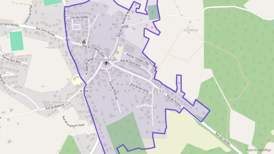 Maison 76 m² quatre pièces à vendre à Malguénac