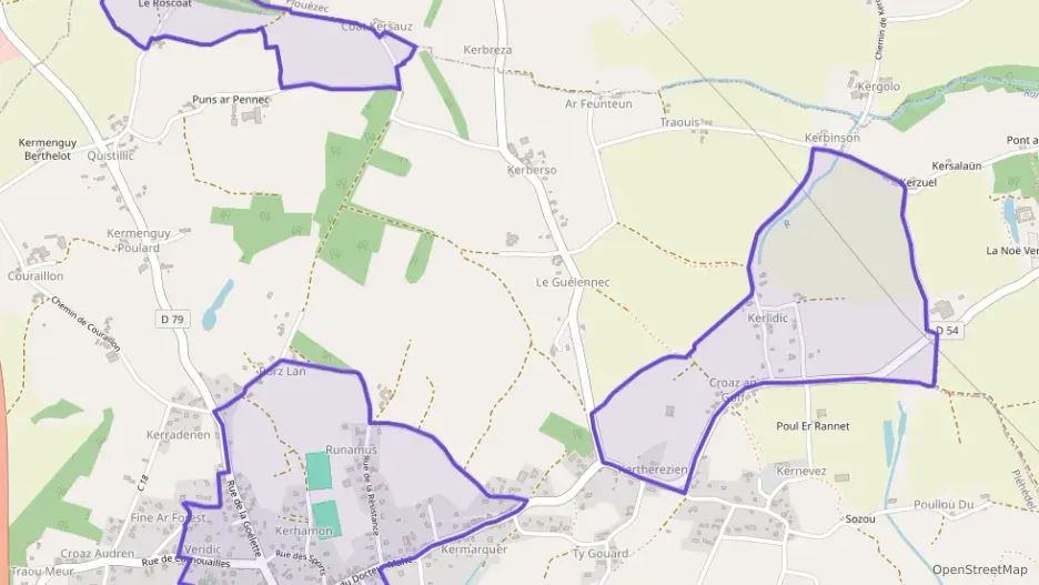 Maison 110 m² quatre pièces à vendre à Pléhédel