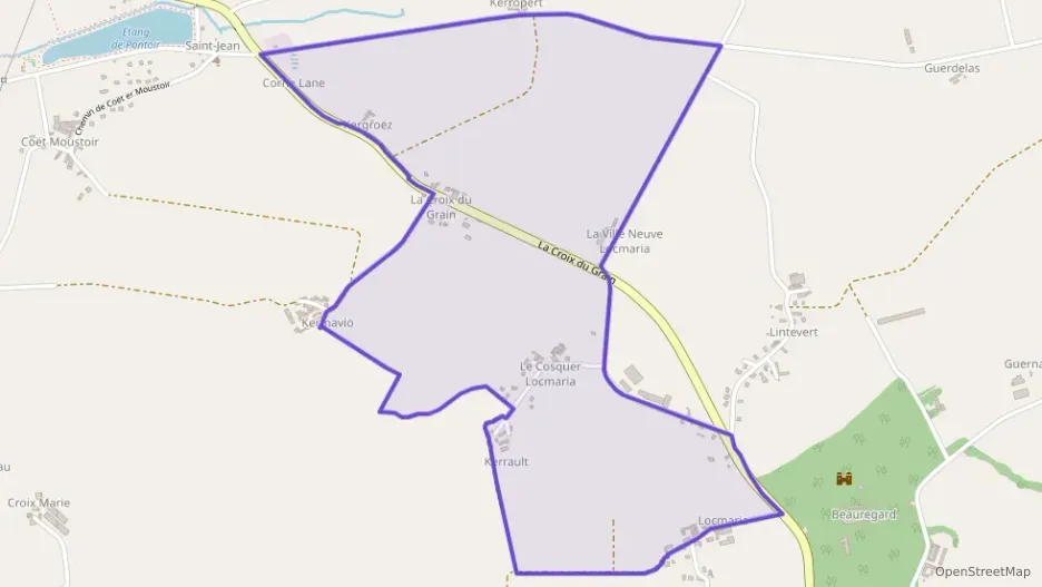 Maison 70 m² trois pièces à vendre à Cléguérec Maison 70 m² trois pièces à vendre à Cléguérec