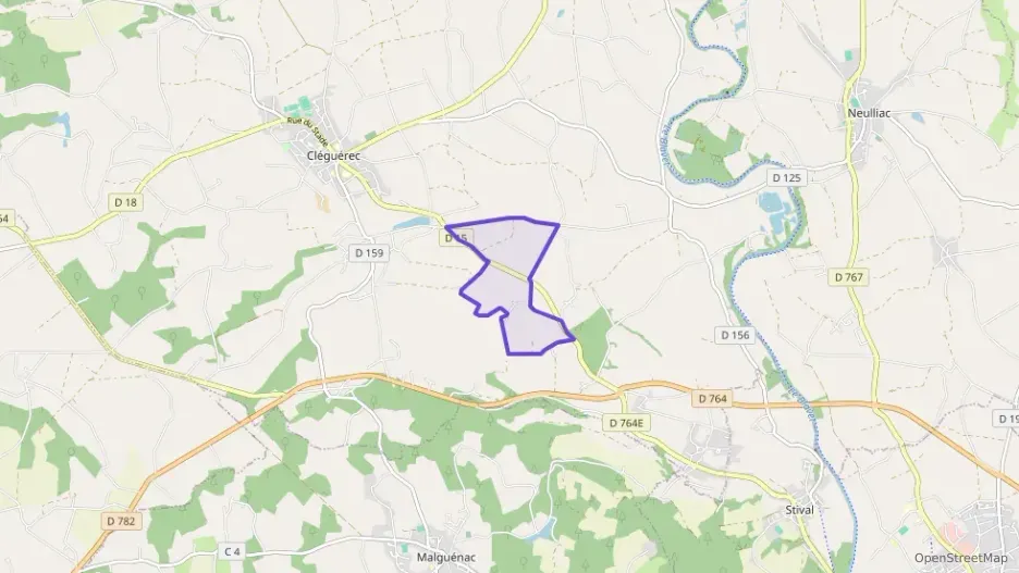 Maison 70 m² trois pièces à vendre à Cléguérec Maison 70 m² trois pièces à vendre à Cléguérec