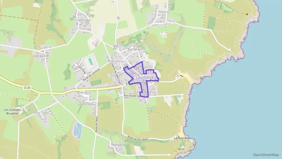 Maison 70 m² trois pièces à vendre à Locmaria