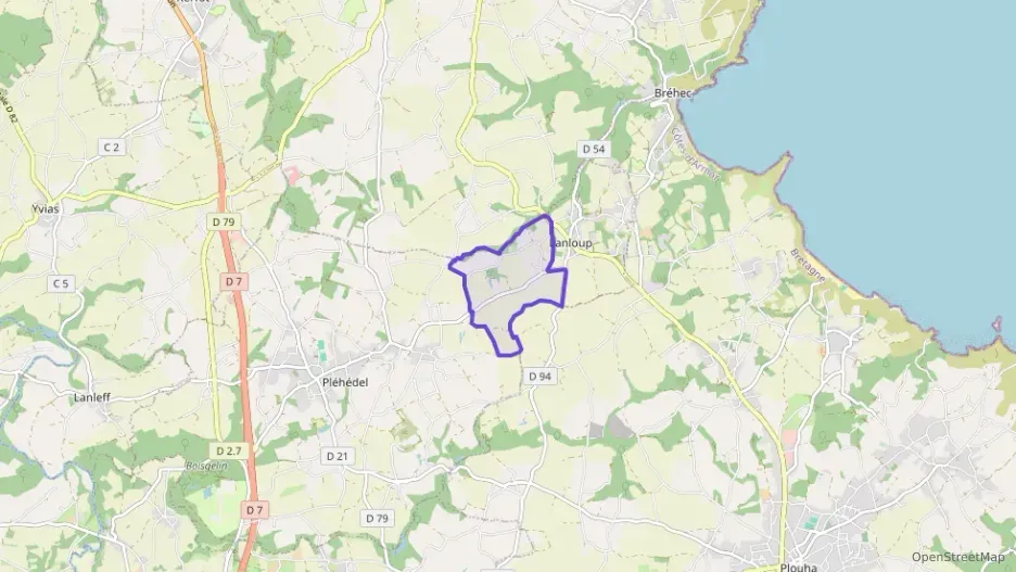 Maison 90 m² trois pièces à vendre à Lanloup