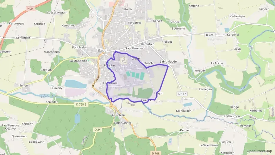 Maison 89 m² cinq pièces à vendre à Baud Maison 89 m² cinq pièces à vendre à Baud