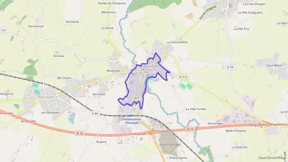 Maison 74 m² trois pièces à vendre à Châtelaudren-Plouagat Maison 74 m² trois pièces à vendre à Châtelaudren-Plouagat