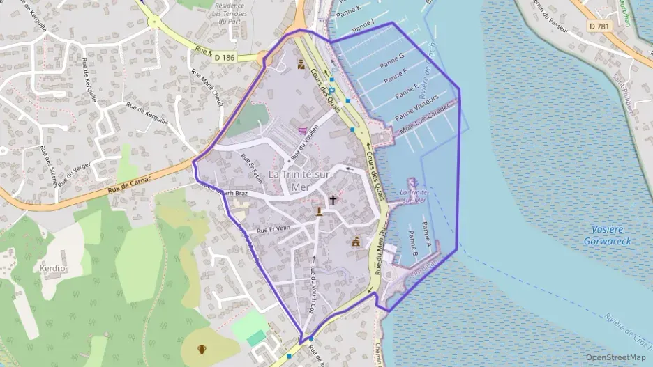Maison 105 m² six pièces à vendre à La Trinité-sur-Mer