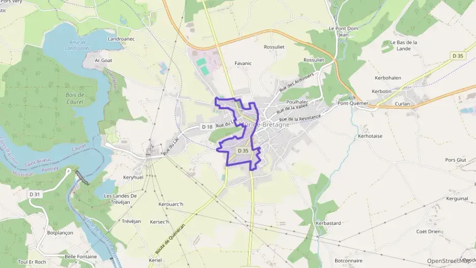 Maison 66 m² trois pièces à vendre à Guerlédan