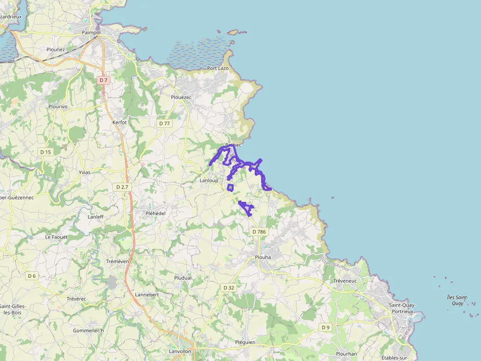 Maison 80 m² quatre pièces à vendre à Plouha