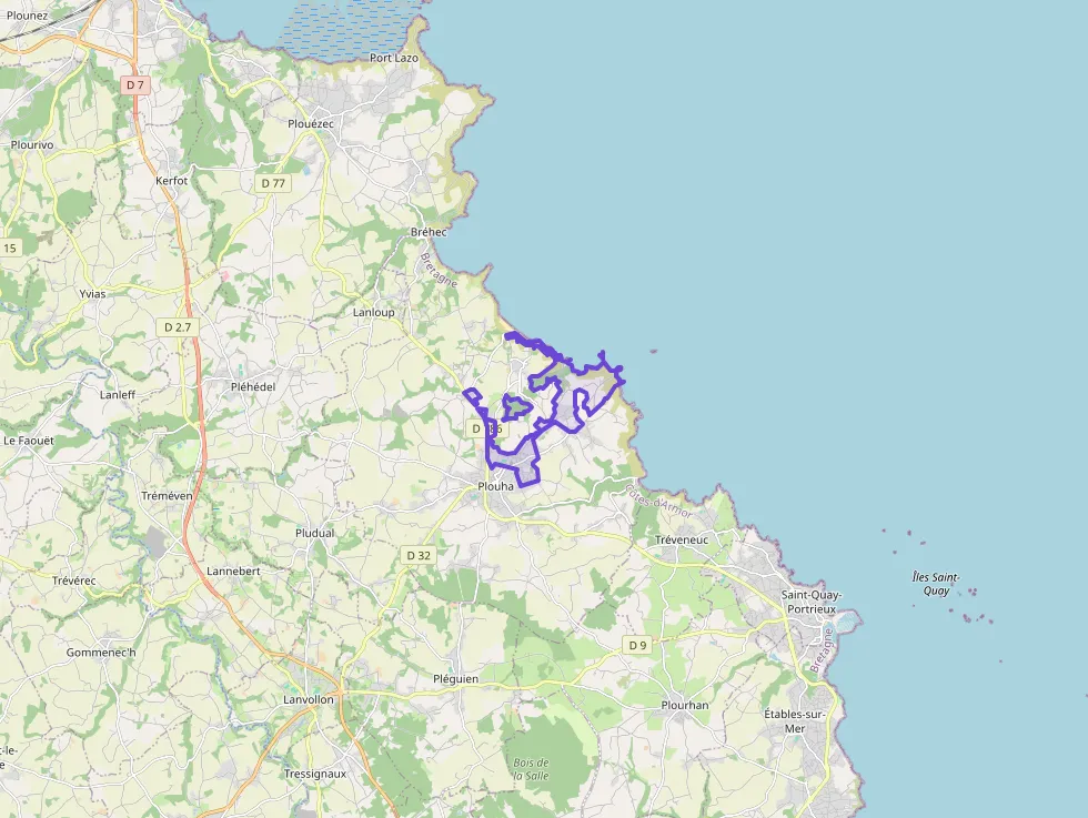 Maison 76 m² quatre pièces à vendre à Plouha