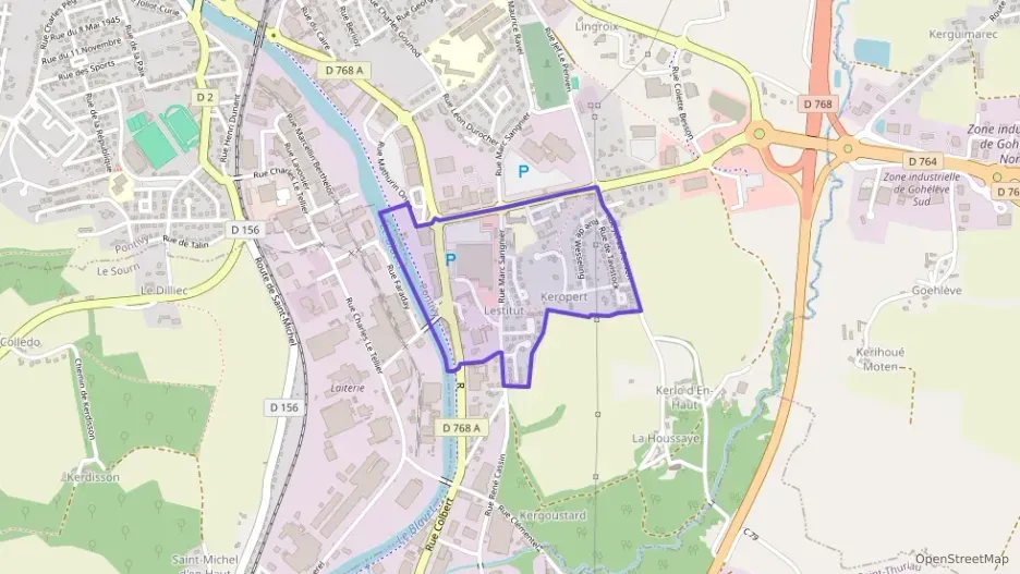 Maison 110 m² quatre pièces à vendre à Pontivy