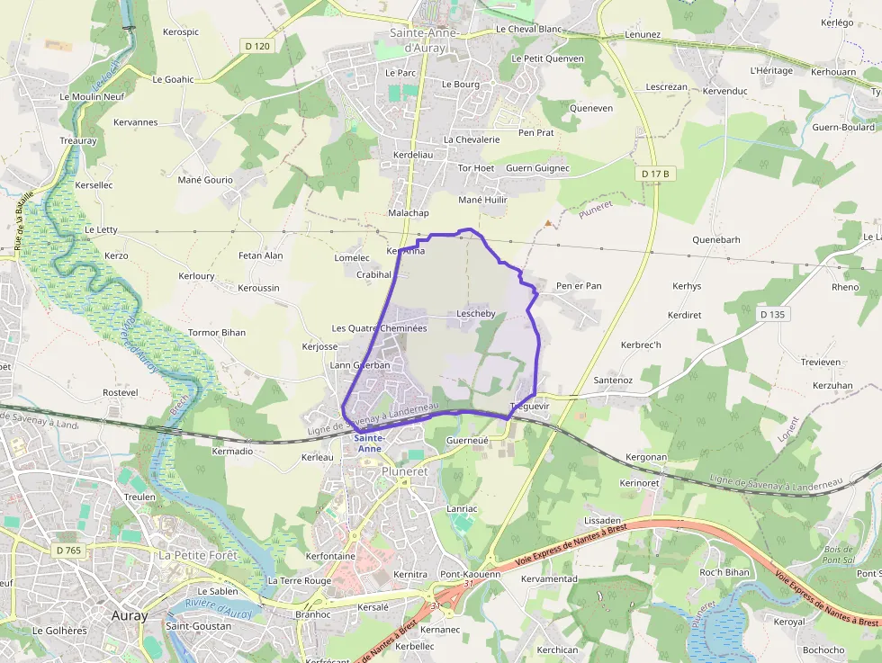 Maison 104 m² quatre pièces à vendre à Pluneret