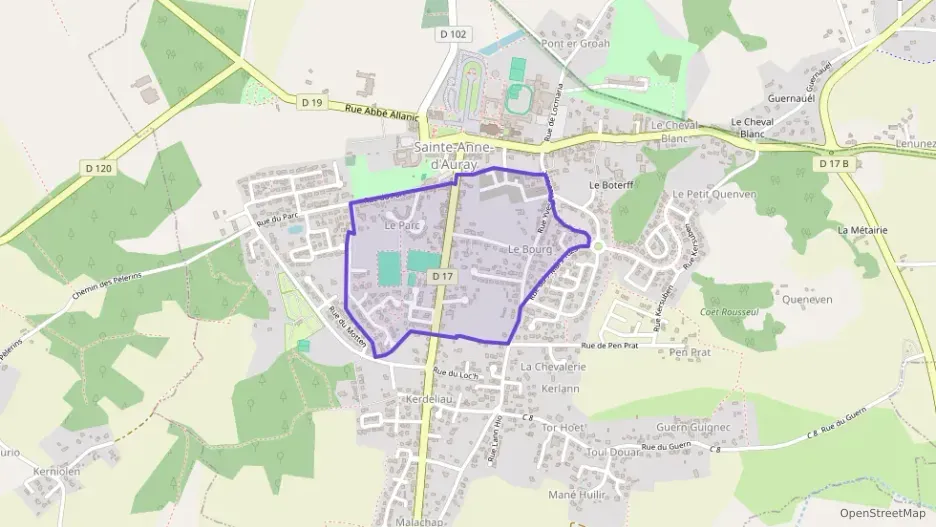 Maison 120 m² cinq pièces à vendre à Sainte-Anne-d`Auray