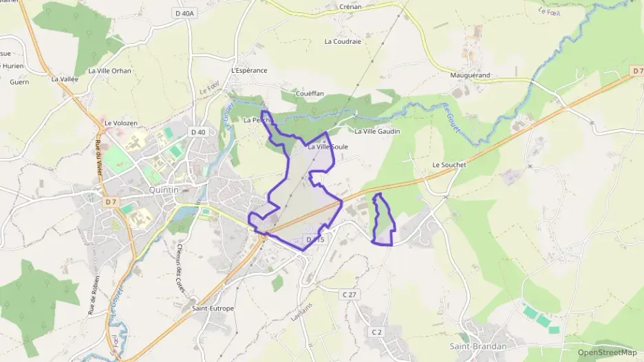 Maison 78 m² quatre pièces à vendre à Saint-Brandan Maison 78 m² quatre pièces à vendre à Saint-Brandan