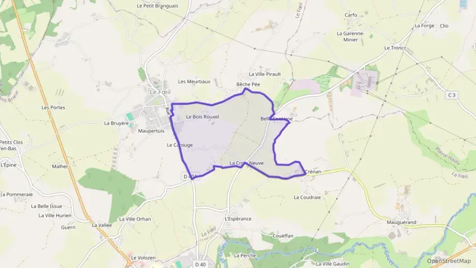 Maison 126 m² cinq pièces à vendre à Le Fœil Maison 126 m² cinq pièces à vendre à Le Fœil