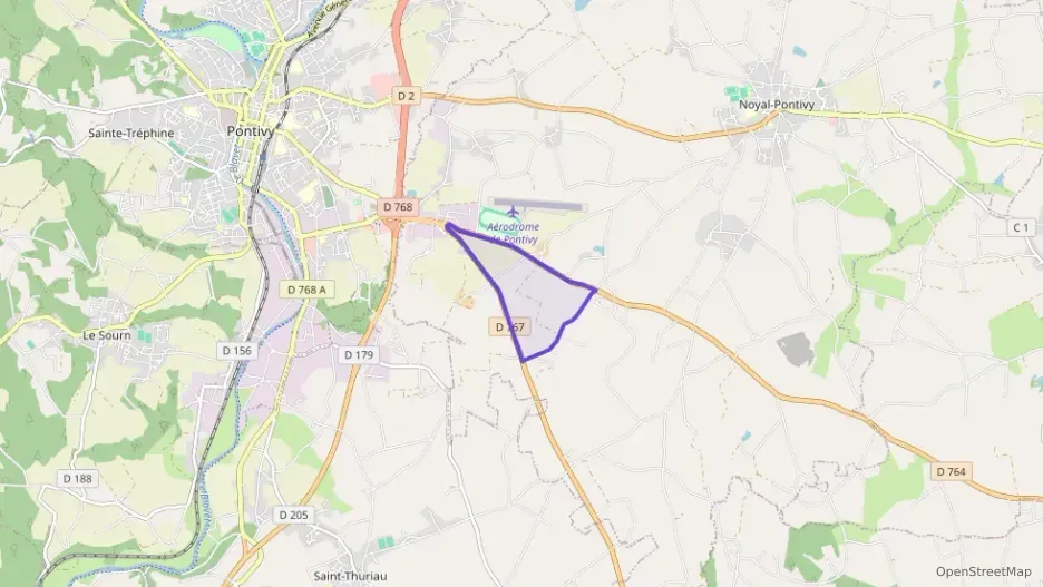 Maison 80 m² quatre pièces à vendre à Noyal-Pontivy