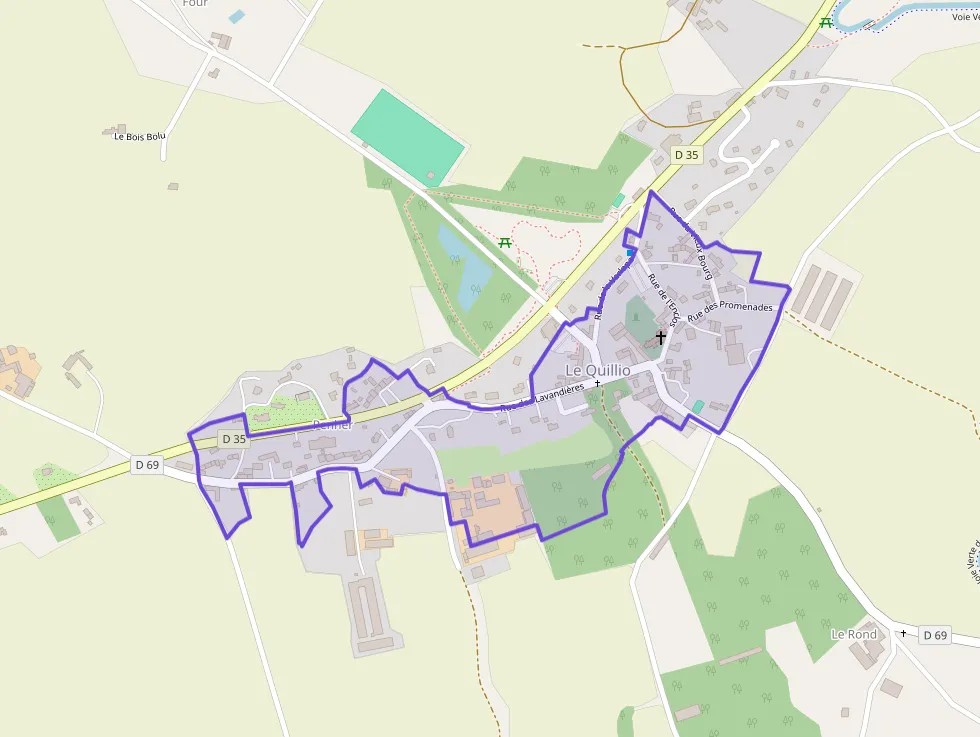 Maison 75 m² quatre pièces à vendre à Le Quillio