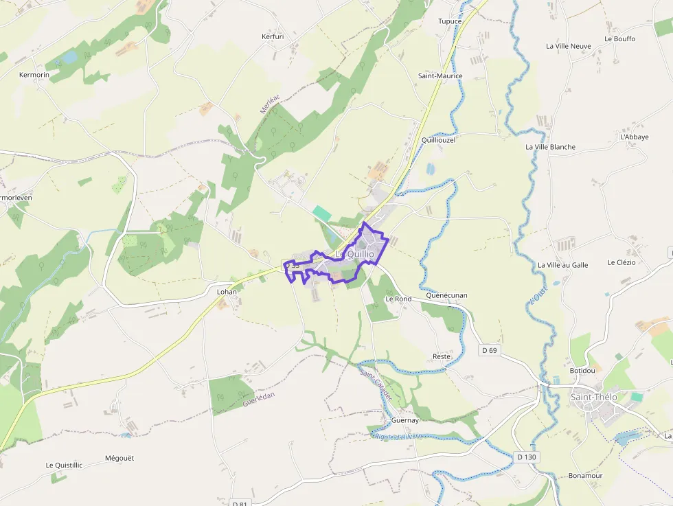 Maison 75 m² quatre pièces à vendre à Le Quillio