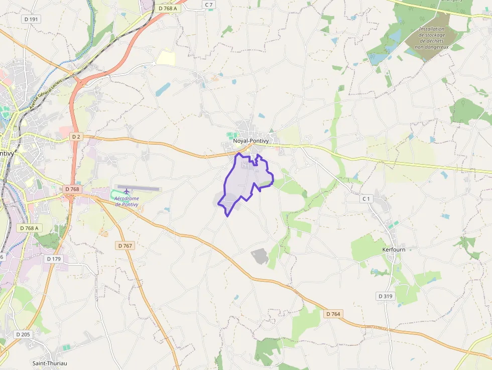 Maison 95 m² quatre pièces à vendre à Noyal-Pontivy