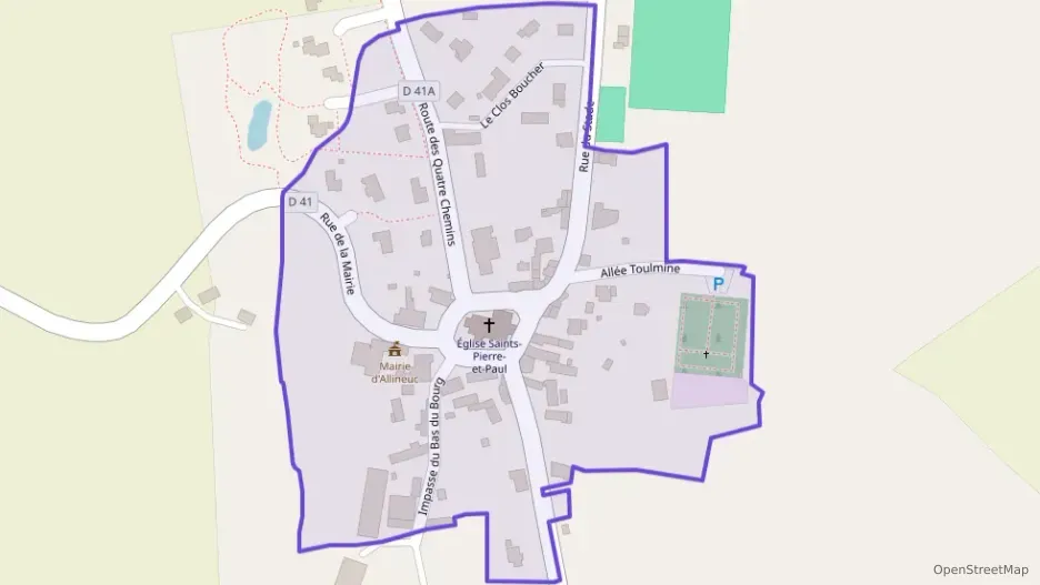 Maison 60 m² quatre pièces à vendre à Allineuc