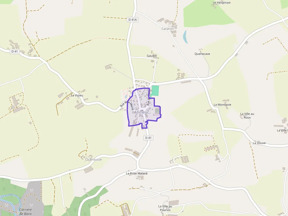 Maison 60 m² quatre pièces à vendre à Allineuc