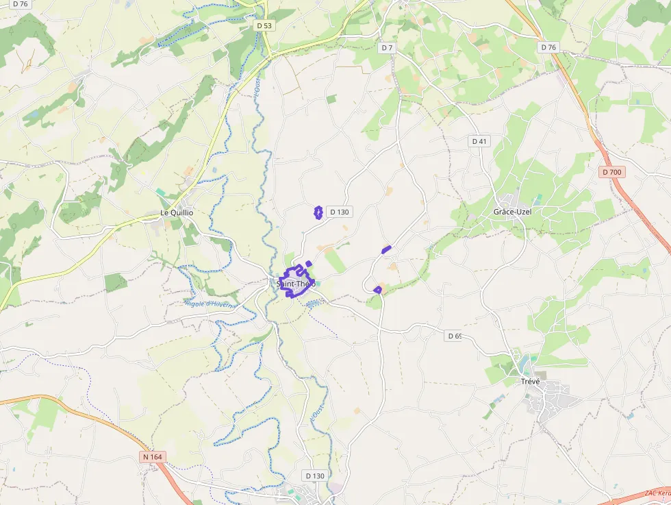 Maison 65 m² trois pièces à vendre à Saint-Thélo