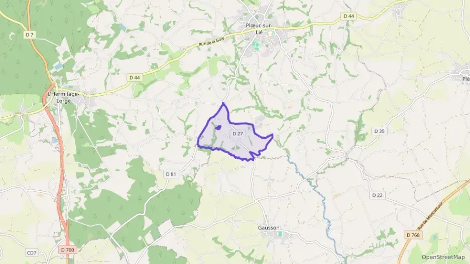 Maison 106 m² quatre pièces à vendre à Plœuc-L`Hermitage Maison 106 m² quatre pièces à vendre à Plœuc-L`Hermitage