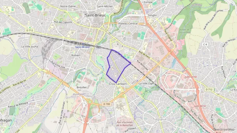 Maison 112 m² quatre pièces à vendre à Saint-Brieuc