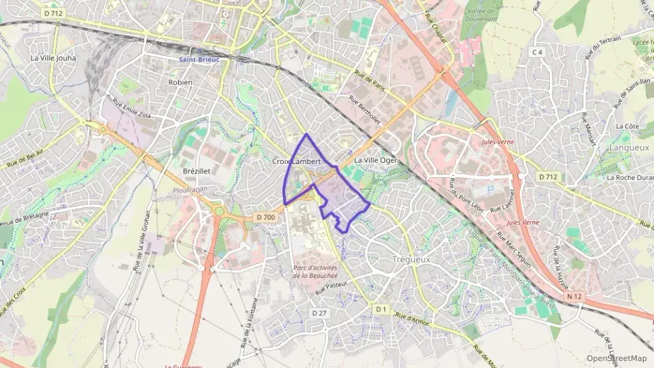 Maison 125 m² quatre pièces à vendre à Saint-Brieuc
