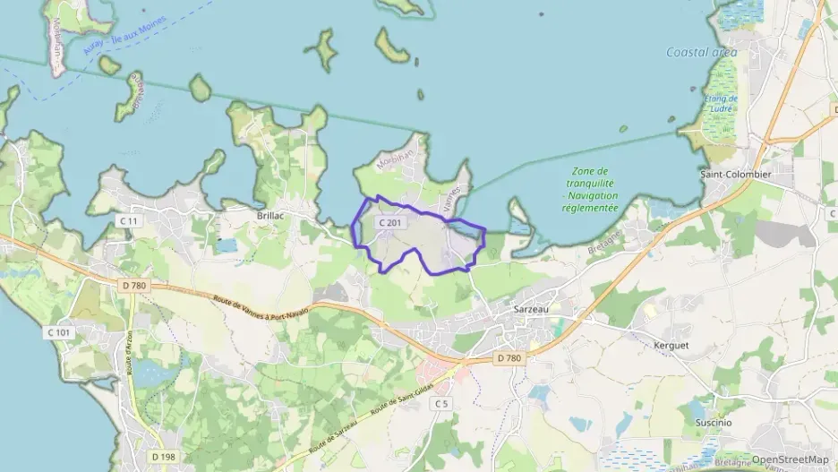 Maison 79 m² trois pièces à vendre à Sarzeau