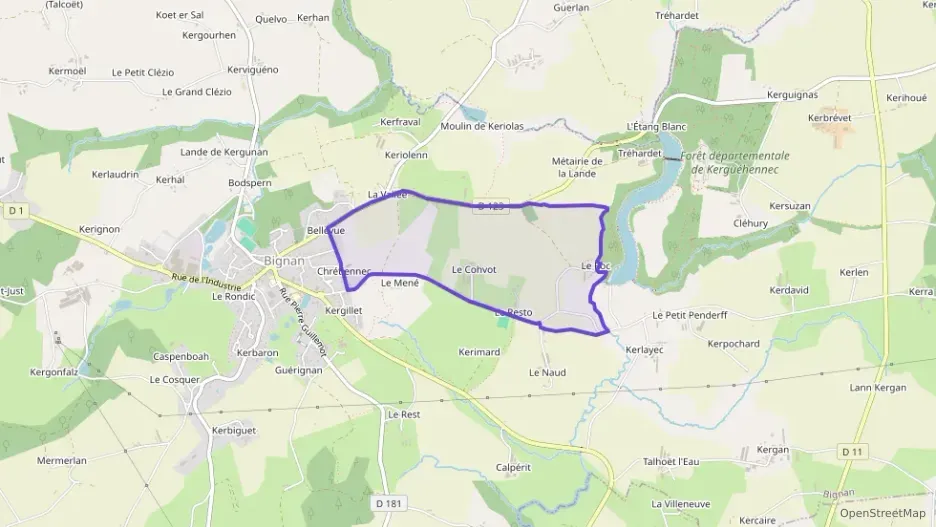 Maison 80 m² quatre pièces à vendre à Bignan