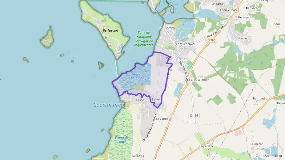 Maison 164 m² quatre pièces à vendre à Saint-Armel Maison 164 m² quatre pièces à vendre à Saint-Armel