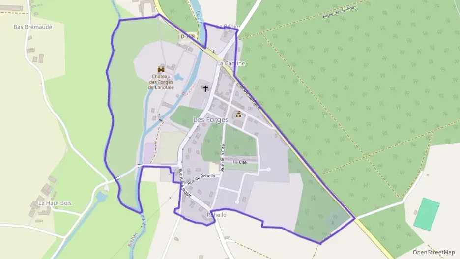 Maison 100 m² trois pièces à vendre à Forges-de-Lanouée Maison 100 m² trois pièces à vendre à Forges-de-Lanouée