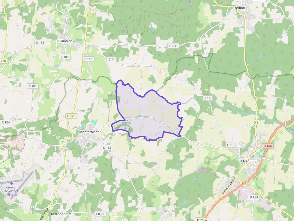 Maison 70 m² quatre pièces à vendre à Elven