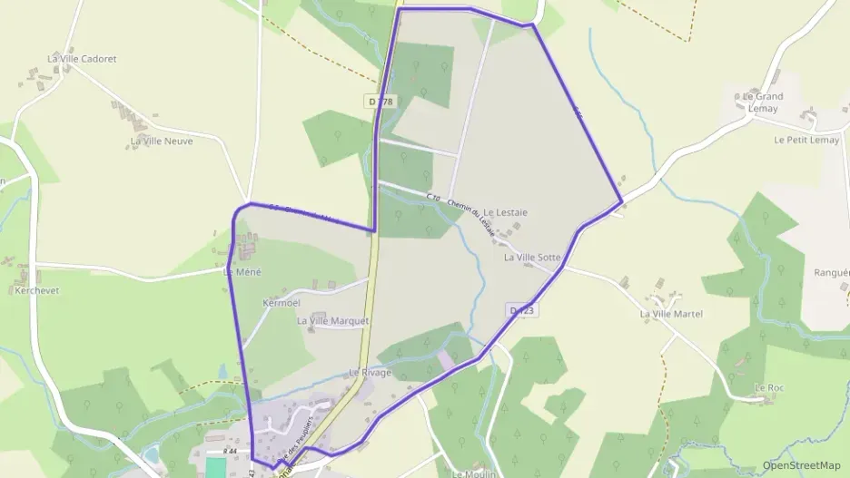 Maison 116 m² six pièces à vendre à Guéhenno