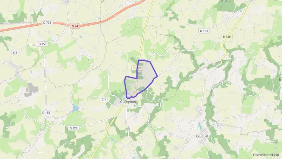 Maison 116 m² six pièces à vendre à Guéhenno